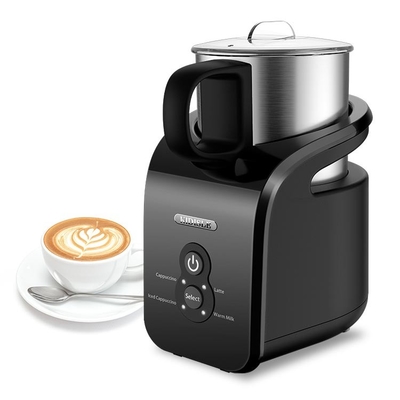 Máy tạo bọt sữa Espresso trắng 200W 4 trong 1, Máy tạo bọt cà phê điện tự động