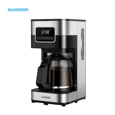 Máy pha cà phê nhỏ giọt 900W Giữ ấm Máy pha cà phê tự động lập trình tự động 10 12 tách trà