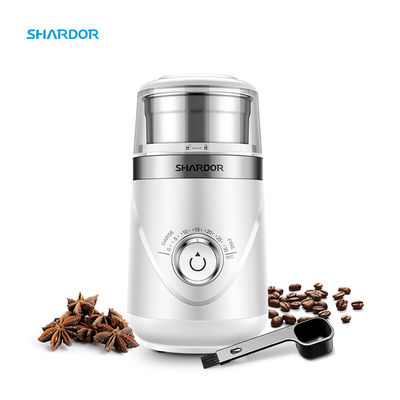 Núm bấm thời gian Máy xay hạt cà phê bằng thép không gỉ Máy xay Burr có thể điều chỉnh tự động