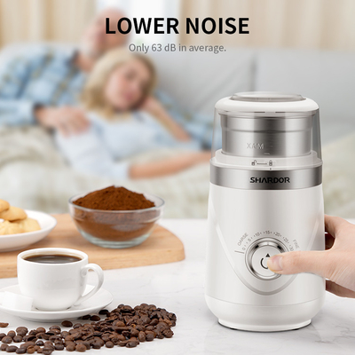 Máy pha cà phê xay mịn ABS Tách rời 150W Máy pha cà phê Espresso thương mại thô