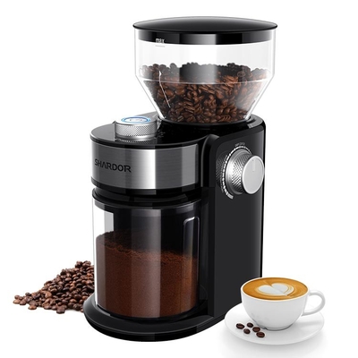 12 Ly 16 Máy pha cà phê Espresso có thể điều chỉnh 150W Máy xay hạt Espresso