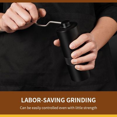 Tay vận hành Hướng dẫn sử dụng Máy xay cà phê Burr Tay quay Hình nón cho Quà tặng Doanh nghiệp