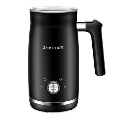 Máy làm nóng sữa Espresso bằng điện Máy làm nóng sữa thương mại màu đen