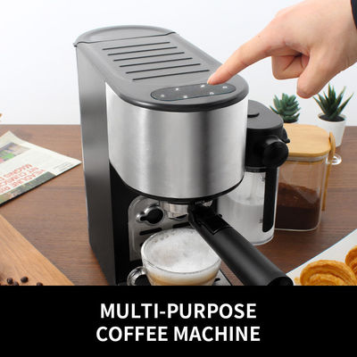 Máy pha cà phê cappuccino 1450W Máy pha cà phê nhỏ gọn hơi nước 240V 15 Bar