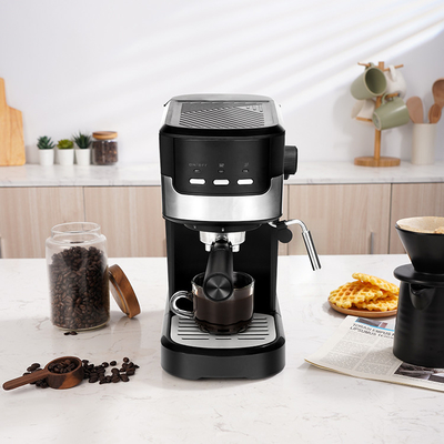 Máy pha cà phê Multi Pod 2 Shot 1.25L 15 Bar Ngăn chứa nước trong suốt có thể tháo rời