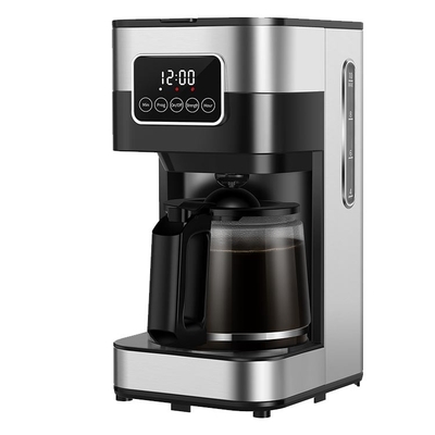 Màn hình cảm ứng OEM Máy pha cà phê nhỏ giọt tự động 10 cốc có thể lập trình với Glass Carafe