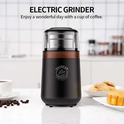 Loại đẩy 70dB Máy xay hạt cà phê chuyên nghiệp SS304 Máy pha cà phê đa chức năng