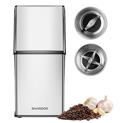 Máy xay hạt cà phê điện nhỏ ODM ETL UL Máy pha cà phê điện mini 2 cốc có thể tháo rời