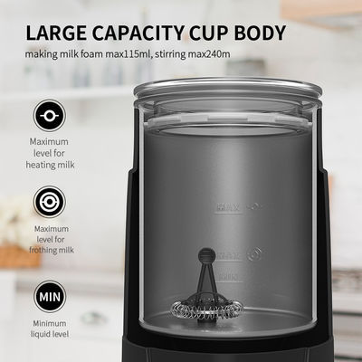 Máy làm lạnh sữa Espresso 300ML 600W Máy làm nóng sữa bằng điện tự động CE
