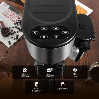 Máy pha cà phê espresso bằng điện có thể tháo rời chuyên nghiệp Máy pha cà phê cappuccino Coffee Pod