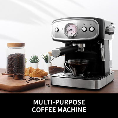 Máy pha cà phê đa chức năng tự động Máy pha cà phê Espresso thương mại chống nhỏ giọt 1.5L 850W