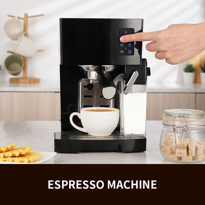 Máy pha cà phê đa chức năng kỹ thuật số Máy pha cà phê bằng thép không gỉ thông minh chuyên nghiệp