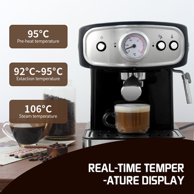 Bơm 15 Bar Máy pha cà phê đa năng 850W Máy xay cà phê điện cầm tay Espresso