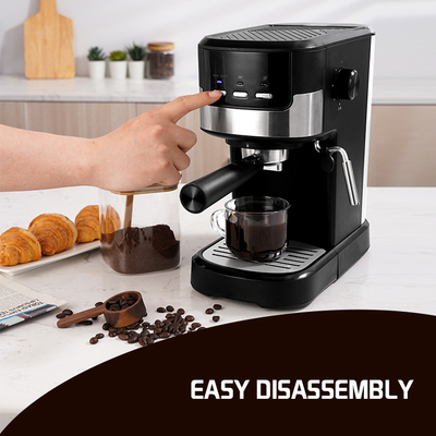 Máy pha cà phê tự động điều khiển NTC Máy pha cà phê cappuccino hoàn toàn tự động 1250ml