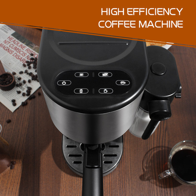 Máy pha cà phê đa chức năng Espresso chuyên nghiệp Thép không gỉ ABS với máy làm lạnh sữa