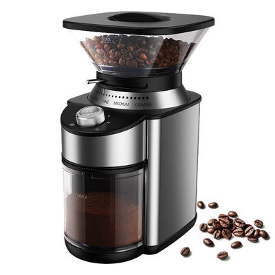 Máy xay cà phê hình nón nhỏ có thể điều chỉnh 19 Cài đặt Máy pha cà phê thương mại Espresso