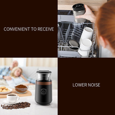 Máy xay cà phê điện 200W Máy xay cà phê biểu tượng tùy chỉnh Máy xay cà phê cho gia đình