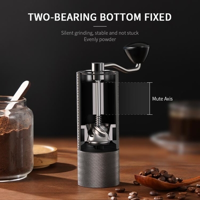Văn hóa quán cà phê Sổ tay hướng dẫn sử dụng cà phê Máy xay cà phê bằng thép không gỉ Hình nón Burr Mini
