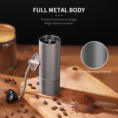 Máy xay cà phê thủ công chuyên nghiệp OEM Mini tại nhà Sử dụng bộ công cụ máy xay cầm tay hạt cà phê