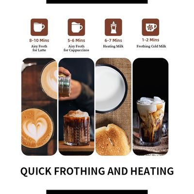 Máy làm lạnh sữa Espresso có thể tháo rời Máy làm lạnh và làm nóng Tự động thông minh